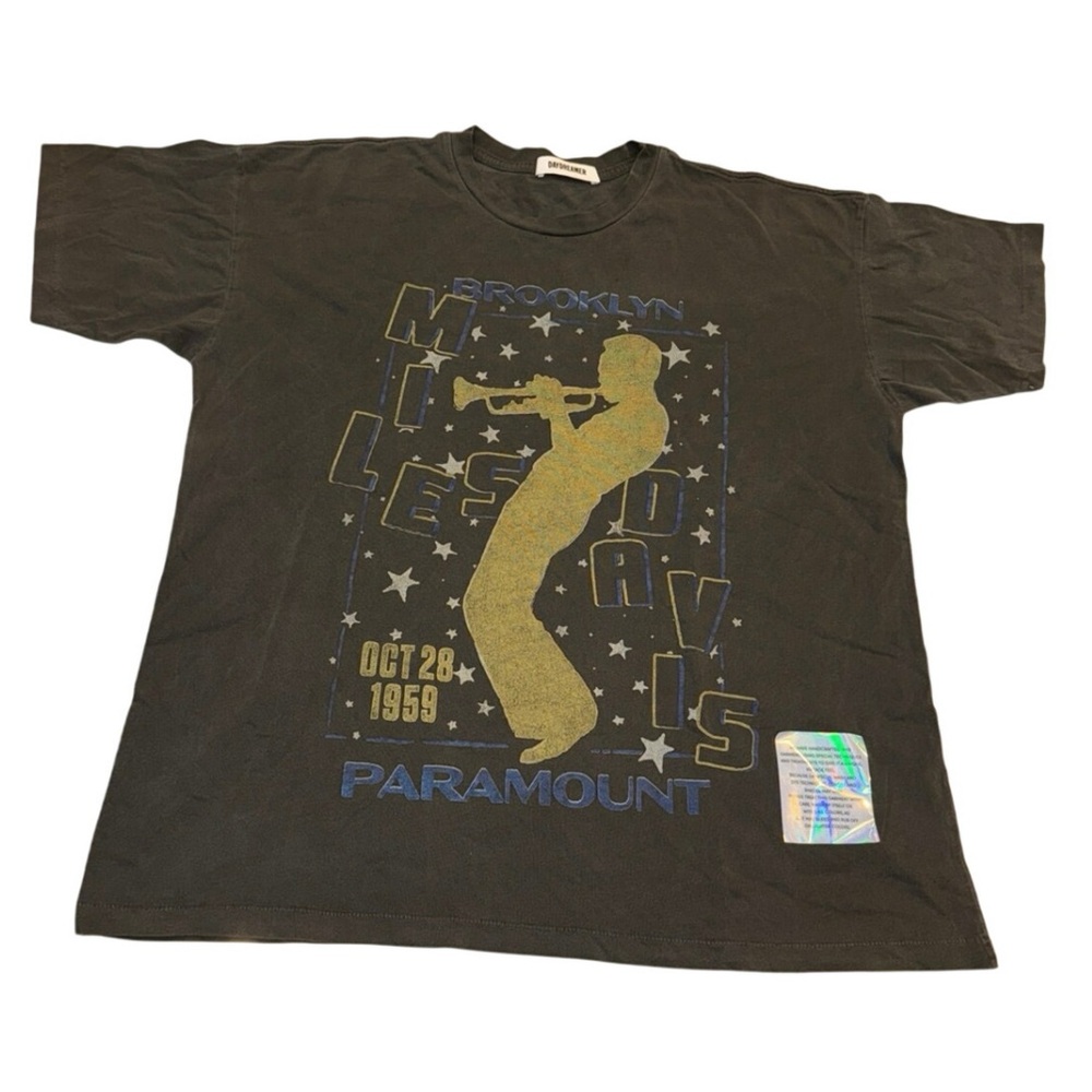 DAYDREAMER Miles Davis Paramount Oct 28 1959 Merch Tee Size S New w/o Tag